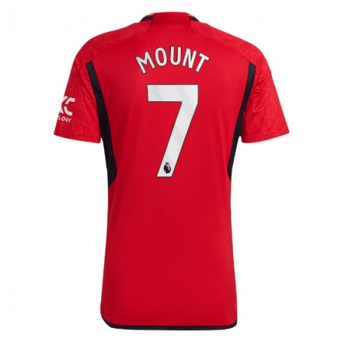 Dres Manchester United Mason Mount #7 Domaci 2023-24 Kratak Rukav